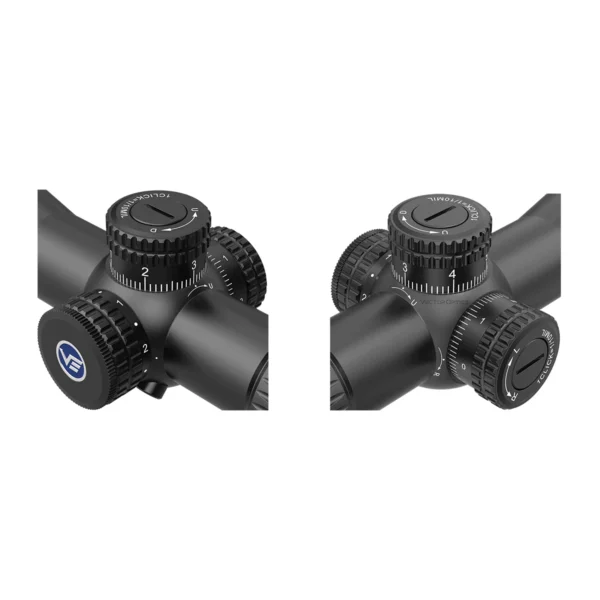 Vector Optics Veyron SFP Compact Scope With Turret Lock System For Compact Air Guns & Light Weight Firearms Side Focus Min 10Yds - Image 6