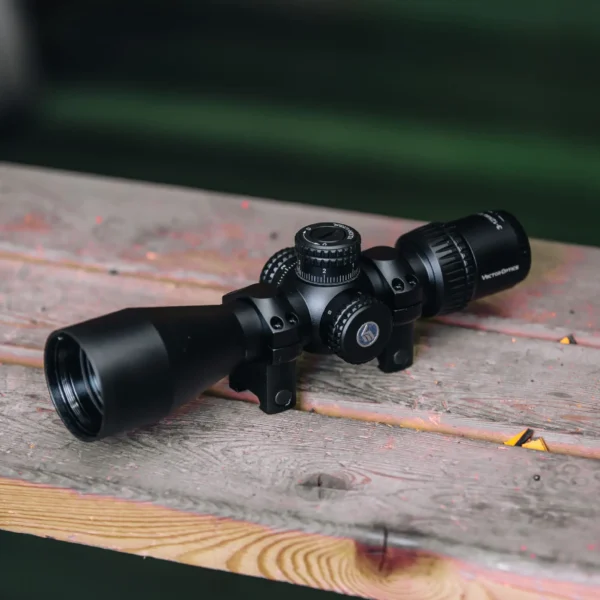 Vector Optics Veyron SFP Compact Scope With Turret Lock System For Compact Air Guns & Light Weight Firearms Side Focus Min 10Yds - Image 3