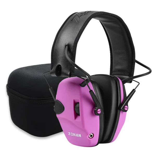 ZOHAN Electronic Shooting Ear Protection Sound Amplification Anti-noise Earmuffs