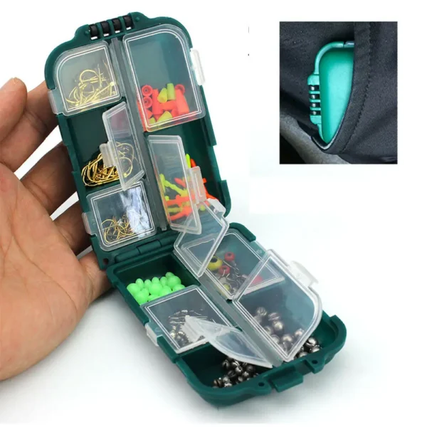 10 Grid Fishing Accessories Storage Box - Image 2