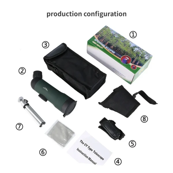 20x50 Zoom Spotting Scope - Image 6