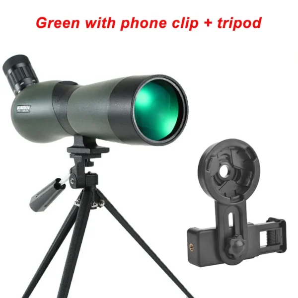 25-75x70 Zoom Spotting Scope W/Table Tripod