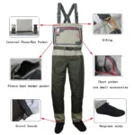 Men's Fishing Chest Waders Breathable - Image 2