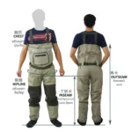 Fly Fishing Breathable Chest Waders - Image 5