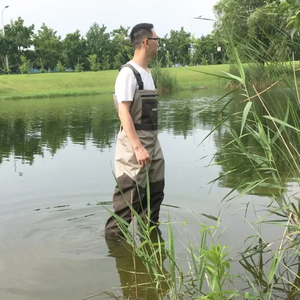 AUKUMA Fly Fishing Waders Breathable Weather Resistant - Image 3