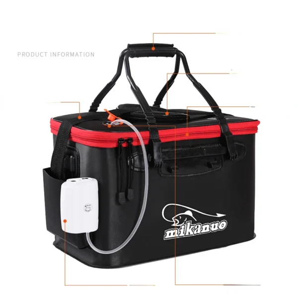 Portable  Collapsible Fishing Bucket - Image 4