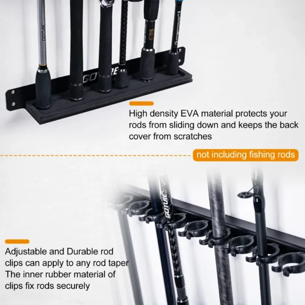 Goture 2 Set 12 Holes Fishing Rod Holder - Image 3