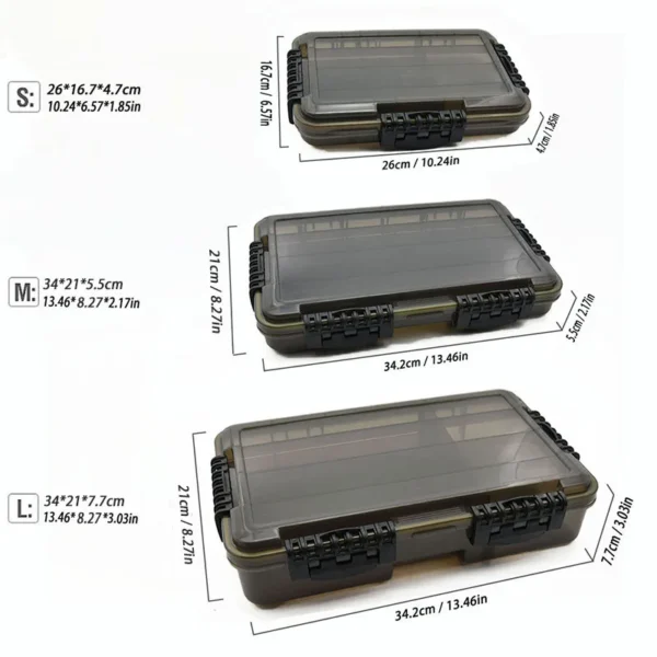 YIRUMEI Waterproof Fishing Tackle Box - Image 2
