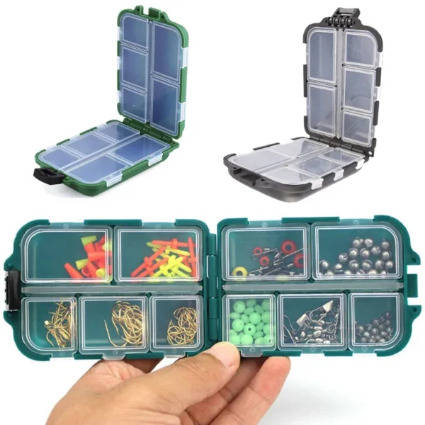 SPORTARC Fishing Tackle Box 10 Compartments