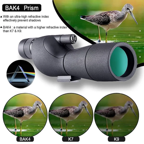 25-75x60 Powerful Spotting Scope Waterproof With Tripod - Image 4