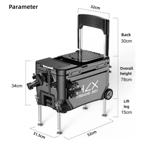 Multifunctional  Fishing Tackle Boxes - Image 6