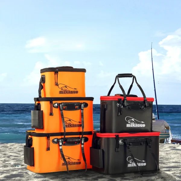 Portable  Collapsible Fishing Bucket - Image 2