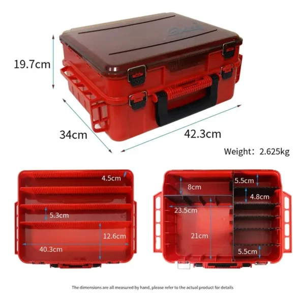 SKY Fishing Tackle Box Double Layer - Image 5