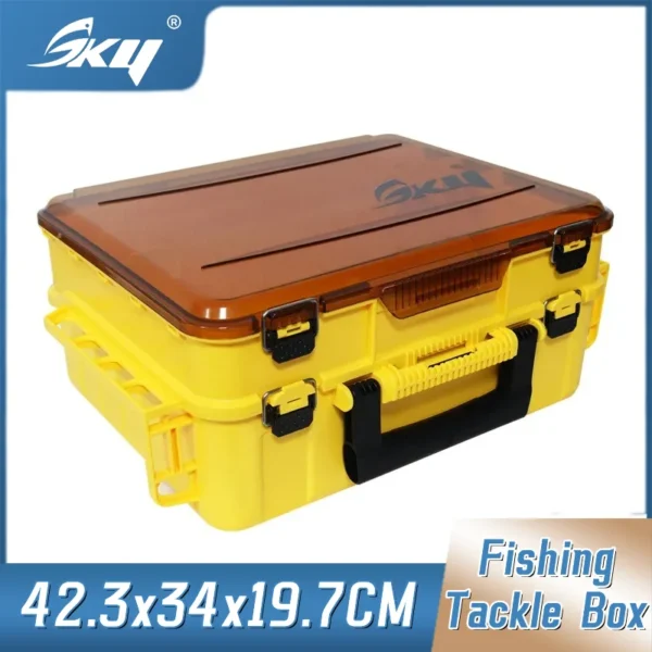 SKY Fishing Tackle Box Double Layer