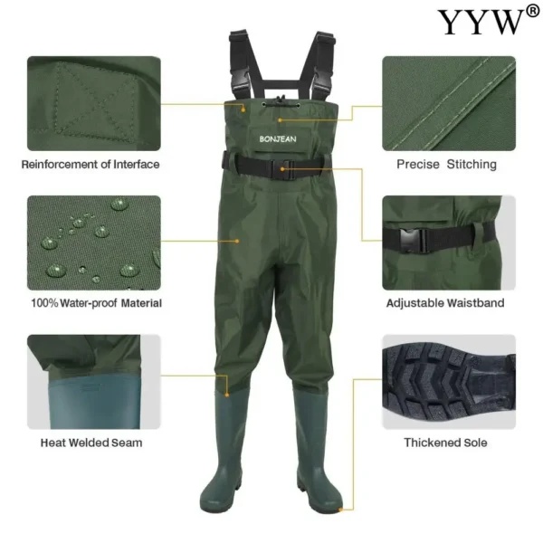 BONJEAN Fly Fishing Waders - Image 6