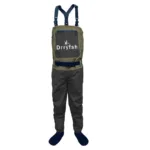 Men Breathable Stocking foot Chest Waist Convertible Wader - Image 10