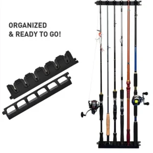 Fishing Rod Storage Rack Wall-mounted
