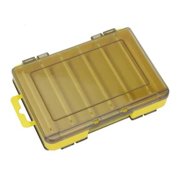 Fishing Tackle Box Lure Storage 12/14 Compartments Double Sided - Image 5