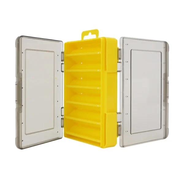 Fishing Tackle Box Lure Storage 12/14 Compartments Double Sided - Image 8
