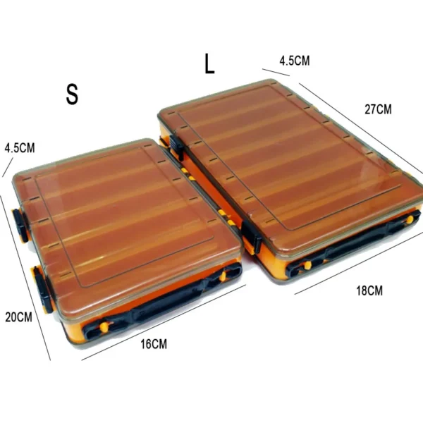 Fishing Tackle Box Lure Storage 14 Compartments