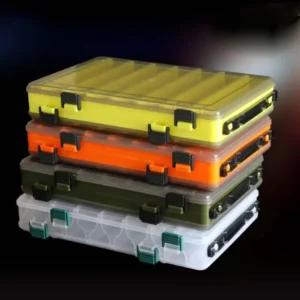 Fishing Tackle Box Lure Storage 14 Compartments