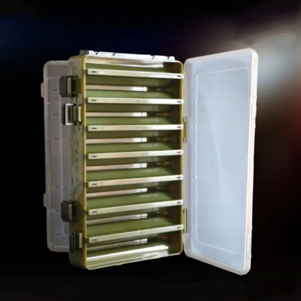 Fishing Tackle Box Lure Storage 14 Compartments - Image 6