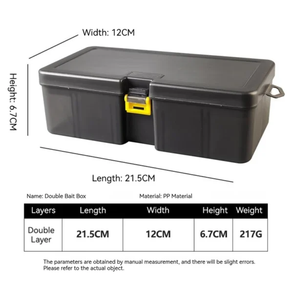PRO BEROS Fishing Tackle Box Waterproof