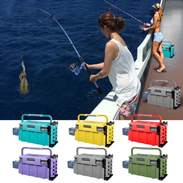 Shunmaii 19.5L Fishing Tackle Box