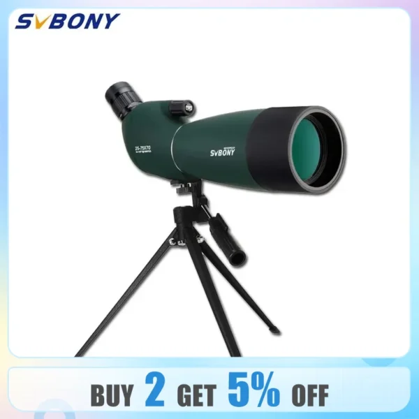 Svbony SV28 Spotting Scope With Tripod - Image 2