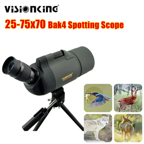 Visionking 25-75x70  Spotting Scope With Tripod