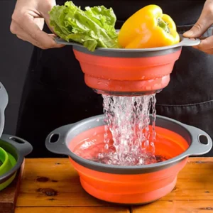 1PC Folding Strainer Bowl