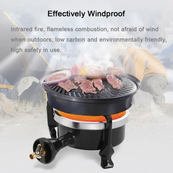 2.9KW Infrared Gas Stove