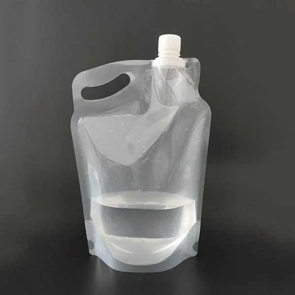 2L Transparent Collapsible Water Bag