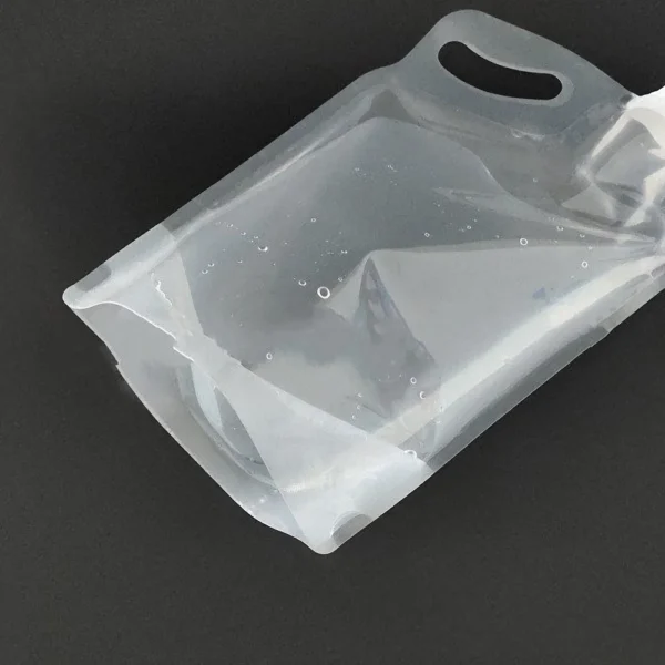 2L Transparent Collapsible Water Bag