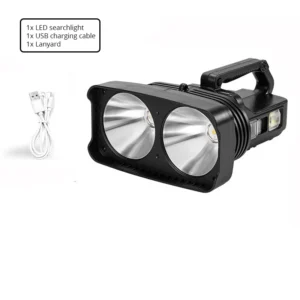 2*XHP50 Super Bright LED Camping Spotlight