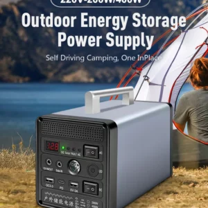 400W 96000mAh  Solar 200W 48000mAh Sine Wave Inverter LED Power Station