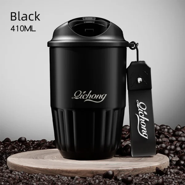 410ml Ceramic Liner Thermos Coffee Cup