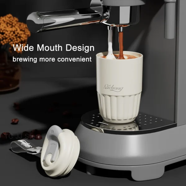 410ml Ceramic Liner Thermos Coffee Cup