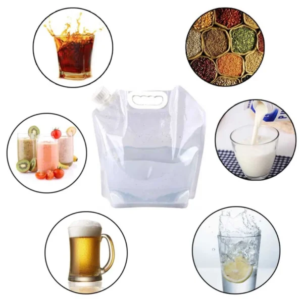 5/10/15L Portable Water Bag Folding
