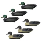 6 Pcs Duck Floating Decoy with Keel