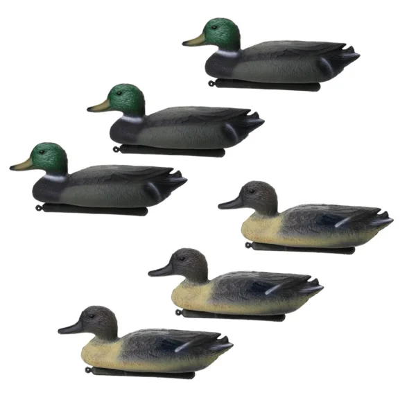 6 Pcs Duck Floating Decoy with Keel
