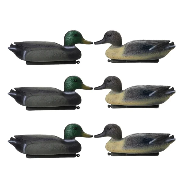 6 Pcs Duck Floating Decoy with Keel