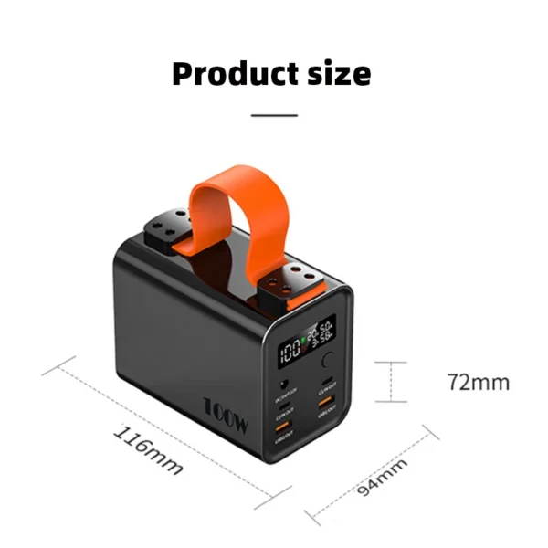 60000mAh Large Capacity 100W Power Bank Station - Image 6