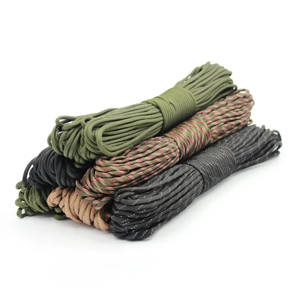7 Cores 550 Paracord Cord Lanyard Parachute Rope