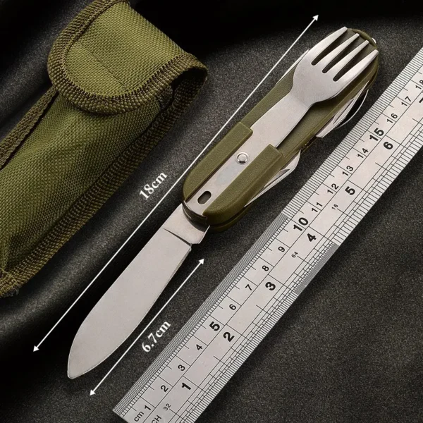 7 In 1 Multifunctional Tableware Stainless Steel