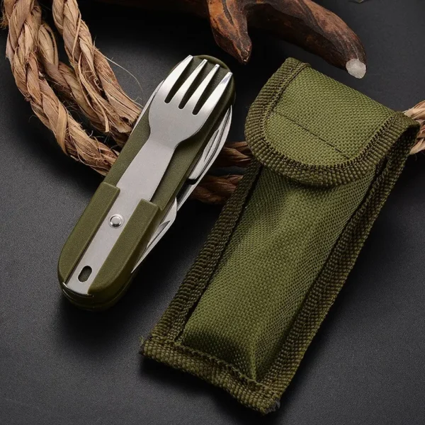 7 In 1 Multifunctional Tableware Stainless Steel