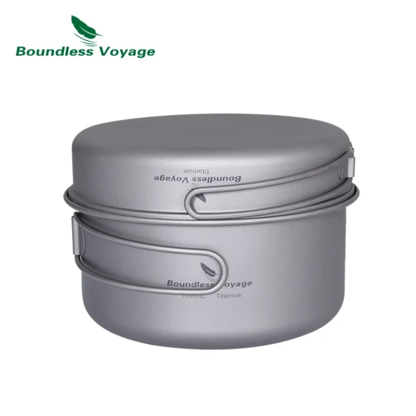 Boundless Voyage's Titanium Pot Pan