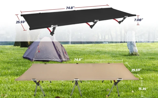 CANBOUN's Folding Single Person Cot