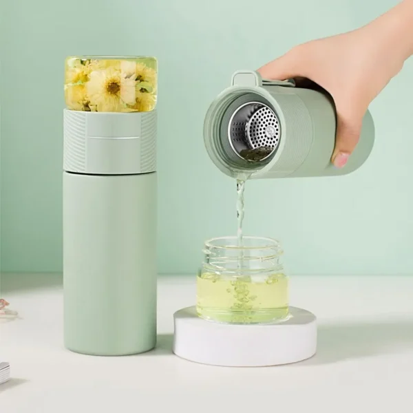Insulated Cup with Filter Stainless Steel