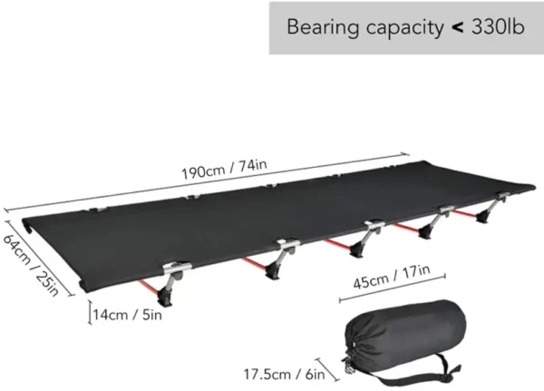 CANBOUN's Foldable Camping Cot - Image 4